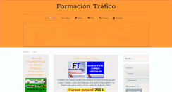 Desktop Screenshot of formaciontrafico.es