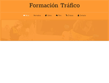 Tablet Screenshot of formaciontrafico.es